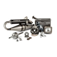 KIT STAGE6 STREETRACE GRUPPO TERMICO ALBERO MOTORE MARMITTA 50 CC PIAGGIO AC