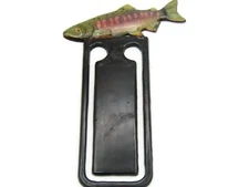 Trout Bookmark Vintage Plastic Collectible