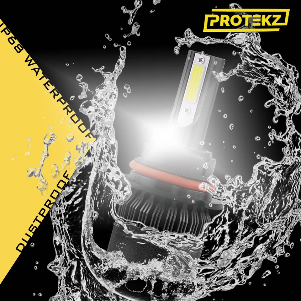 Protekz H4 9003 HB2 LED HID Headlight kit for 93-97 Honda Civic del Sol Hi&Lo - Image 4 of 4