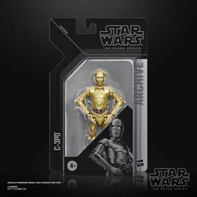 Star Wars The Black Series 6 Inch Archive C-3PO (A New Hope) IN