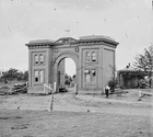 Battle of Gettysburg Evergreen Cemetery Gatehouse 8x10 Civil War Photo 1863