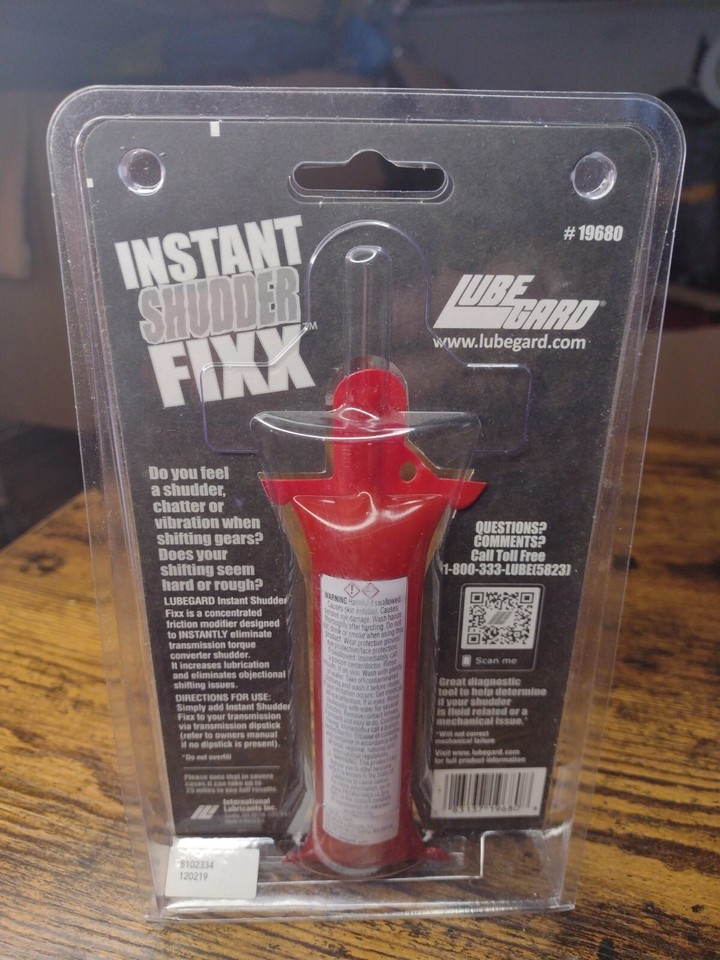 Lube Gard Instant Shudder Fixx Automatic Transmissions Shudder