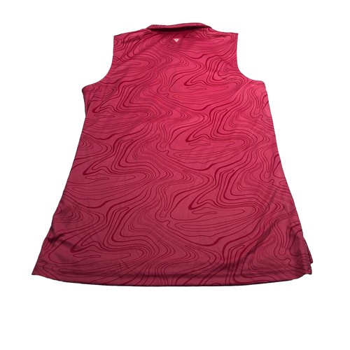 Polo de golf femme LEVELWEAR rose S/P magnifique - Photo 6/10