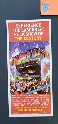 Woodstock '99 CD Cassette VHS Promo Print Advertisement 1999 | eBay