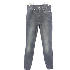 Lucky Brand Women Size 3 27 29 LONG Uni Fit Jeans Black Pants Skinny Slim High
