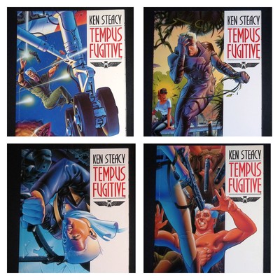 Tempus Fugitive #1 2 3 4 Complete DC Comics Lot Ken Streacy