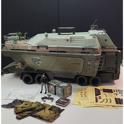GI JOE Rise Cobra ROC (2009) PIT MOBILE HEADQUARTERS HQ + Accessories 1:18 3.75''