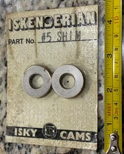 Iskenderian Isky Cams Vintage Part No. 5 Shim Brand New Sealed NOS