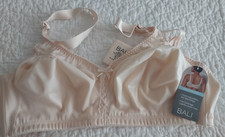 NEW BALI Double Support Wireless Bra DF 3820 Nude size 42B NWT with tag