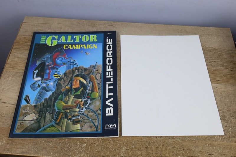 Vintage 1987 FASA BATTLETECH Module Scenario The Galtor Campaign #1613