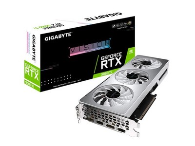 GIGABYTE GeForce RTX 3060 Ti Vision OC 8G REV2.0 Graphics Card WINDFORCE 3X Cool