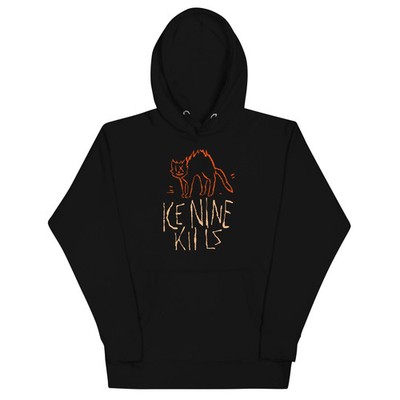 Ice Nine Kills Scratchy Cat Mens Officially Licensed Hoodie Black