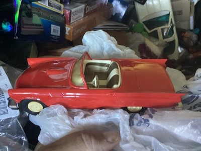AMT 1957 Thunderbird Birmingham Michigan Vintage Friction Powered Model Car