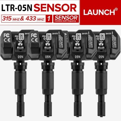 4X LAUNCH TSENSOR-05N RDKS Sensoren Duale Frequenz Programmierbarer TPMS Sensor