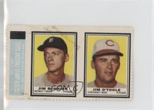1962 Topps Stamp Panels Jim Bunning Jim O'Toole HOF 15ho