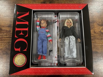 MEGO 8'' Chucky And Bride Action Figures Collectable Set By Marty Abrams