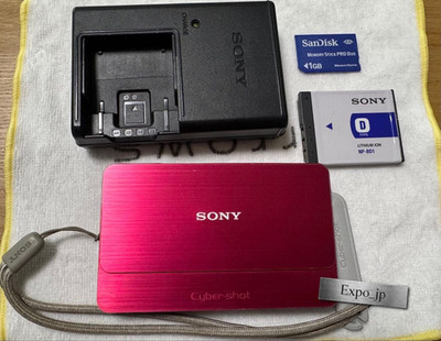 Sony Cyber-shot DSC-T700 Compact Digital Camera Pink Authentic Japan
