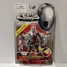 Pepsiman Figure 1998 Ultra Pose Smell Cola Bandai for sale online
