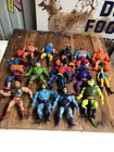 Mattel Vintage He-Man MOTU Action Figure Lot of 14, 1980s Skeletor