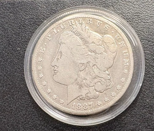 🔥1887-0 Morgan Dollar 90% Silver CoinSnap analysis is Fine to AU🔥