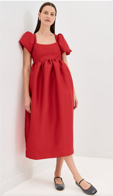 [100% BRAND NEW] ALIGNE Ivy Puff Sleeve Dress - Size 4, Original Price $245