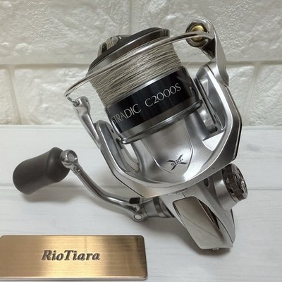 Shimano 15 Stradic C2000HGS Spinning Reel Smooth X-SHIP C2000S Spool PE Line JPN