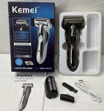 New Kemei KM-9037 Electric Shaver Perfect For Travel