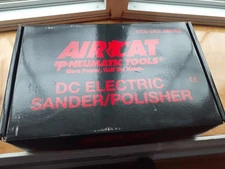 Aircat 6700-DCE-3 3" Dc Electric Sander & Polisher, Small, Red and Black