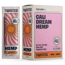 Wraps Natural Cigarette Rolling Papers Display | 4 Wraps Per Sleeve | Pack of...