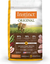 Original Grain Free Recipe with Real Chicken Natural Dry Cat Food, 11L