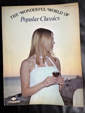 The Wonderful World Of Popular Classics 31 Songs - Vintage Notenbuch 1976