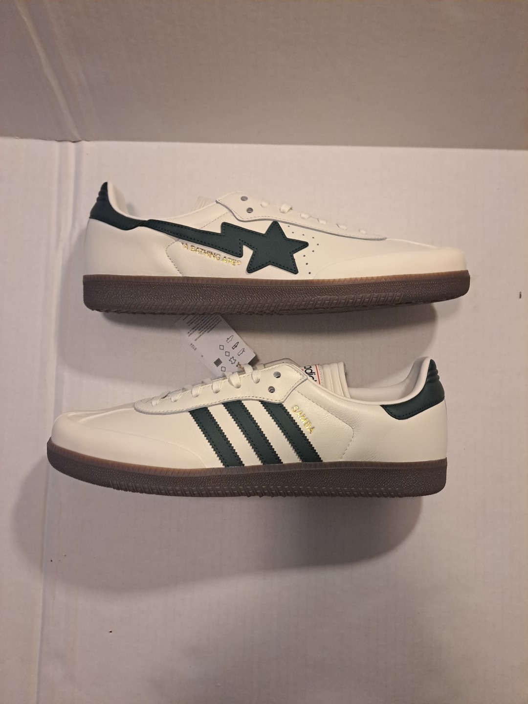 Size 14 - BAPE x adidas Samba World Cup Pack thumbnail 5