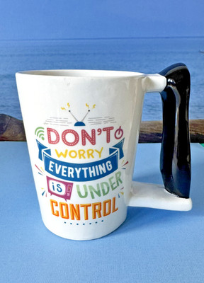 Fernseher Fernbedienung Tasse Everything Is Under Control Große Tasse Brandneu I