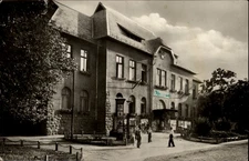 RPPC Sokol House Budapest Hungary vintage postcard b161