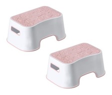 2 Pack Step Stool for Kids, Cute Design Toddler Kids Step Stool for Kitchen B...