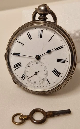 FINE SILVER POCKET WATCH   c1900   S & Co.