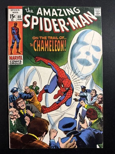 Amazing Spider-Man #80 1970 Marvel Comics Vintage Bronze Age 1st Print VG