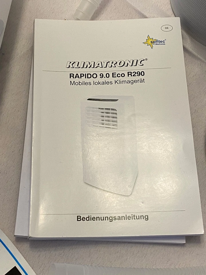 Suntec mobiles lokales Klimagerät Klimaanlage Climatronic RAPIDO 9.0 Eco R290 - Bild 2 von 4