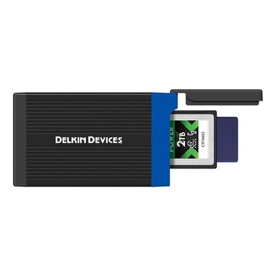 USB 3.2 CFexpress Type B & SD UHS-II Reader, 10Gbps Transfer, Compact with Bu...