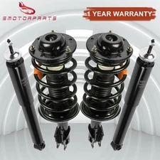 Set(4) Front+Rear Shock Struts Absober Assembly For Chevy Malibu Pontiac G6