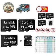 Reliable 512MB Micro SD Card Pack - Ideal for Old Phones & Music Storage