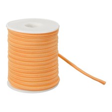 Nylon Elastic Cord, 1/4 Inch 21.87 Yard Stretchy Spandex Cord, Light Orange