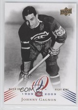 2008-09 Upper Deck Montreal Canadiens Centennial Set Johnny Gagnon #96 1q1