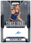 TRENTYN FLOWERS 2024-25 Prizm Sensational Signatures Autograph #SS-TFC AUTO RC!