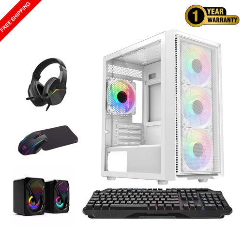PC Gaming Desktop i7 i5 i3 2TB+512GB SSD 16GB RAM NVIDIA GTX 1050 Windows 11p - Foto 12 di 12