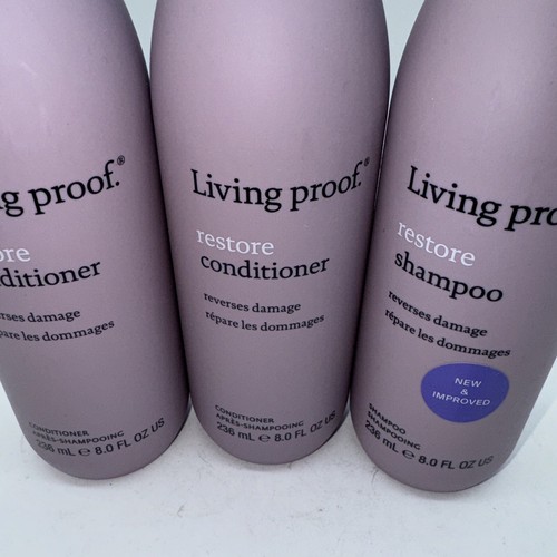 Living Proof Restore Shampoo 8 oz Plus Two Conditioner 8 oz - Picture 2 of 2