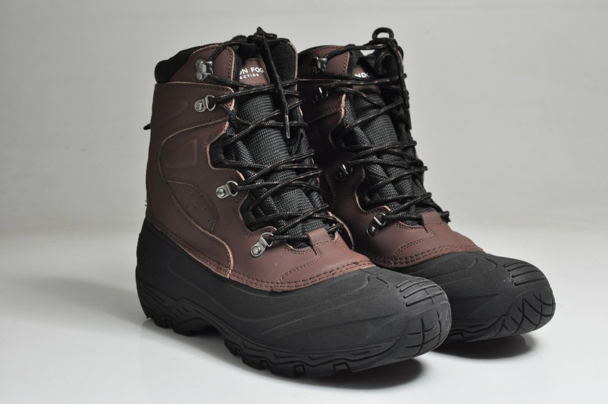 London Fog Breckenridge Boots Black Waterproof Insulated Lace Up Snow Men‎ 13 London Fog Greenwich Winter Boots Men main image 3