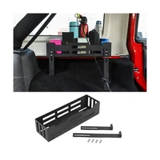 RT-TCZ for Jeep JK JL Interior Accessories Rear Cargo Side Basket Rack Solid ...