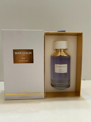 Boucheron Iris de Syracuse 4.1 oz / 125 ml Eau De Parfum New in Open Box