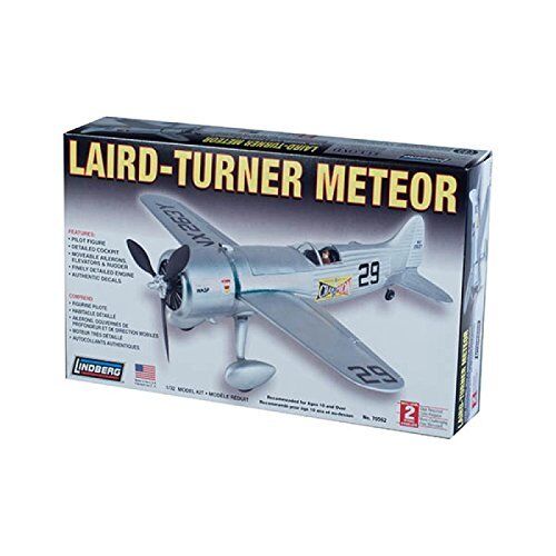 Lindberg Laird Turner Meteor 1/32 Model Plane Kit 70562 Skill 
